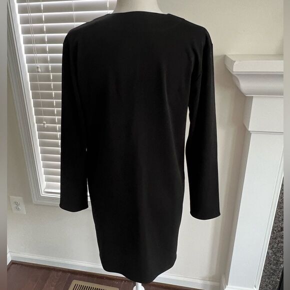 Amanda Uprichard black v neck mini dress size P - Picture 3 of 12